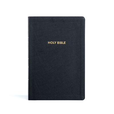 KJV Rainbow Study Bible, Black Leathertouch 1087782716 Book Cover