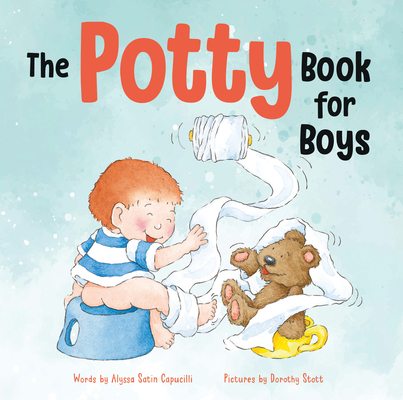 The Potty Book for Boys 0764152327 Book Cover