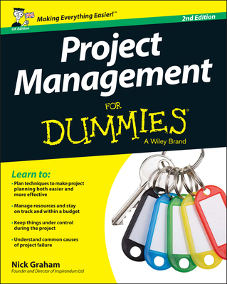 Project Management for Dummies - UK 1119025737 Book Cover