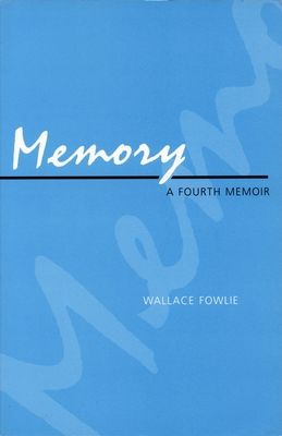 Memory: A Fourth Memoir 0822310457 Book Cover