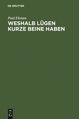 Weshalb Lügen kurze Beine haben [German] 3110117339 Book Cover