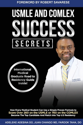USMLE and Comlex Success Secrets 1735345210 Book Cover