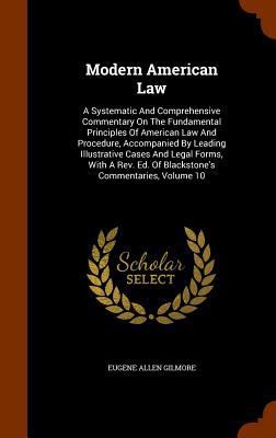 Modern American Law: A Systematic And Comprehen... 1343567556 Book Cover