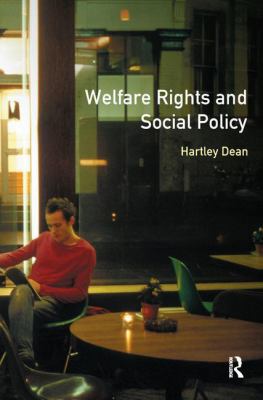 Welfare Rights and Social Policy 1138154040 Book Cover