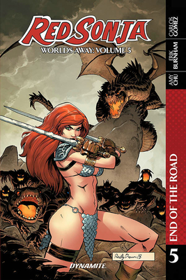 Red Sonja Worlds Away Vol 05 End of Road 1524115266 Book Cover