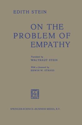 On the Problem of Empathy 9401771286 Book Cover