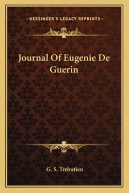 Journal Of Eugenie De Guerin 1162806869 Book Cover