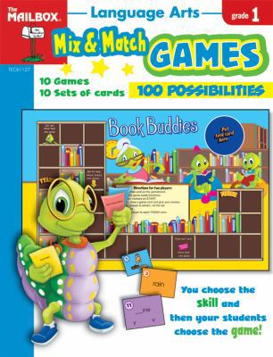 Mix & Match Games: Language Arts (Gr. 1) 1562348043 Book Cover