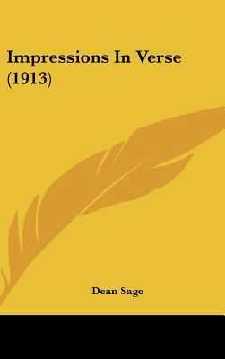 Impressions in Verse (1913) 1162193581 Book Cover