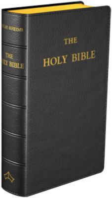 Douay-Rheims Bible [Pocket size, black flexible... 0954563131 Book Cover