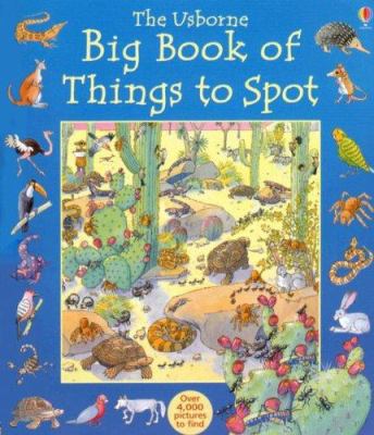 The Usborne Big Book of Things to Spot 1580864961 Book Cover