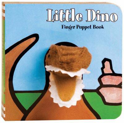 Little Dino: Finger Puppet Book: (Puppet Book f... 0811863530 Book Cover