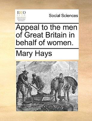 Appeal to the Men of Great Britain in Behalf of... 117003019X Book Cover