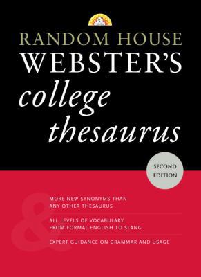 Random House Webster's College Thesaurus 0375425969 Book Cover