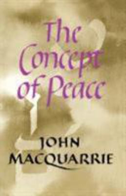 The Concept of Peace 0334024498 Book Cover