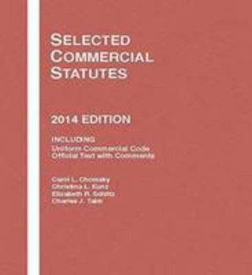 Selected Commercial Statutes, 2014 (Selected St... 1628100508 Book Cover