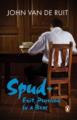 SPUD EXIT, PURSUED BY A BEAR 0143530240 Book Cover