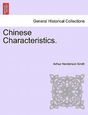 Chinese Characteristics. 1241161089 Book Cover