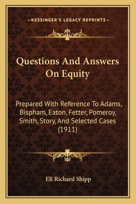 Questions And Answers On Equity: Prepared With ... 1166938786 Book Cover