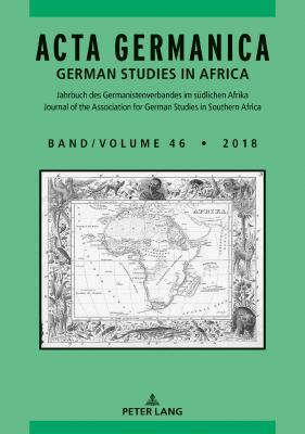 Acta Germanica: German Studies in Africa [German] 3631770189 Book Cover