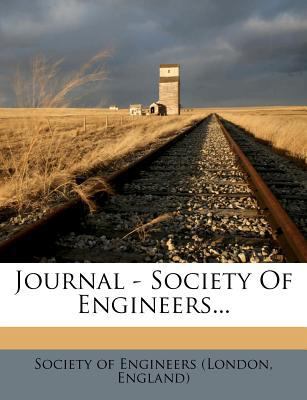 Journal - Society of Engineers... 1270931245 Book Cover