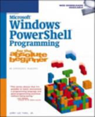 Microsoft Windows Powershell Programming for th... 1598633546 Book Cover