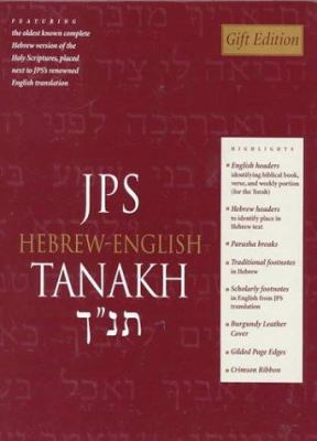 Hebrew-English Tanakh-PR [Large Print] 0827606842 Book Cover