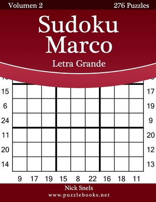 Sudoku Marco Impresiones con Letra Grande - Vol... [Spanish] [Large Print] 1514188848 Book Cover