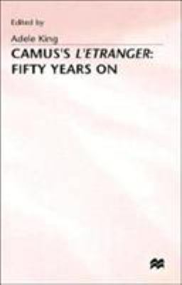 Camus’s L’Etranger: Fifty Years on 0312068581 Book Cover