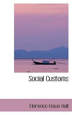 Social Customs 1103439332 Book Cover