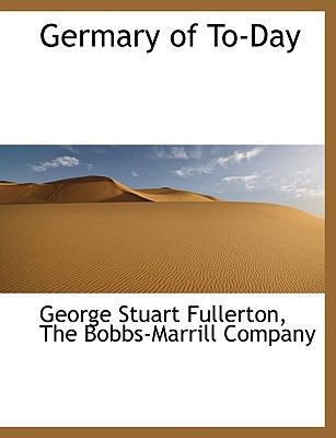 Germary of To-Day 1140407384 Book Cover