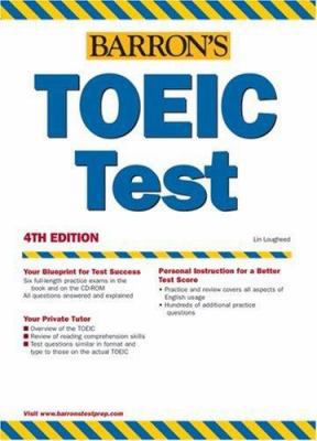 Barron's TOEIC: Test of English for Internation... 0764135503 Book Cover