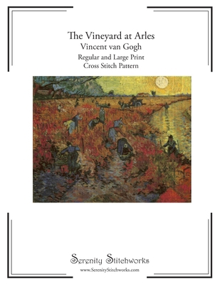 The Red Vineyard at Arles Cross Stitch Pattern ... B0FCD45RYV Book Cover