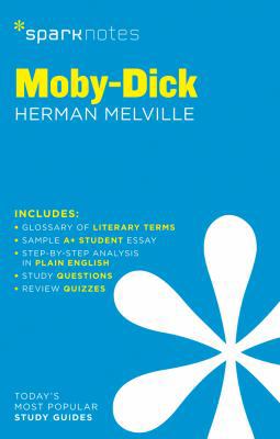 Moby-Dick Sparknotes Literature Guide: Volume 45 1411469747 Book Cover