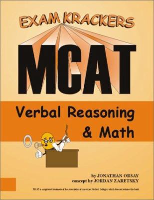 Examkrackers MCAT Verbal Reasoning and Math 1893858103 Book Cover