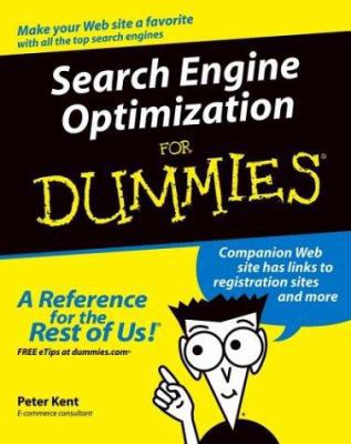 Search Engine Optimization for Dummies 0764567586 Book Cover