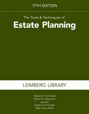 The Tools & Techniques of Estate Planning 17th ... 1941627455 Book Cover