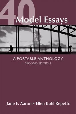 40 Model Essays: A Portable Anthology 1457610248 Book Cover