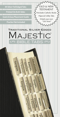 Majestic Traditional Silver-Edged Bible Tabs 1934770914 Book Cover