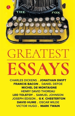 Greatest Essays 9389967910 Book Cover
