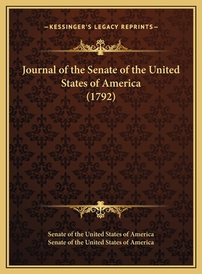 Journal of the Senate of the United States of A... 1169695825 Book Cover