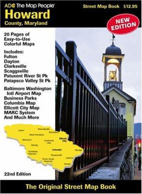 Howard County, Maryland Street Map Book 0875305679 Book Cover