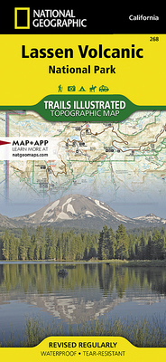 Lassen Volcanic National Park Map 156695679X Book Cover