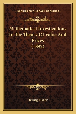 Mathematical Investigations In The Theory Of Va... 1166577503 Book Cover