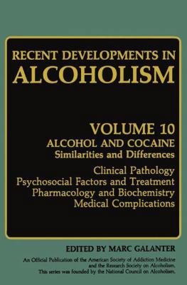 Recent Developments in Alcoholism: Alcohol and ... 1489916504 Book Cover