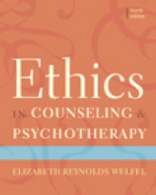 Ethics in Counseling & Psychotherapy 0495604186 Book Cover