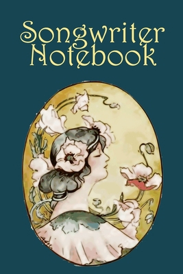 Songwriter Notebook: Lined Sheet Music Notebook & Wide Staff Blank Manuscript Paper | 6 Staves Per Page Notebook / Journal Gift, 100 Pages, 6x9, Myth Style Cover, Matte Finish