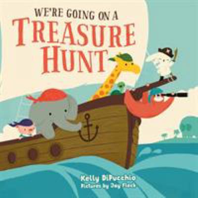 We're Going on a Treasure Hunt 0374306419 Book Cover