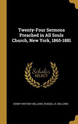 Twenty-Four Sermons Preached in All Souls Churc... 0530897393 Book Cover