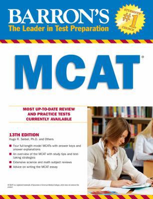 Barron's MCAT (Barron's Test Prep) 0764146130 Book Cover